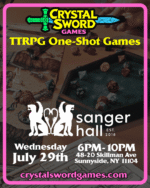 Sanger Hall July 29