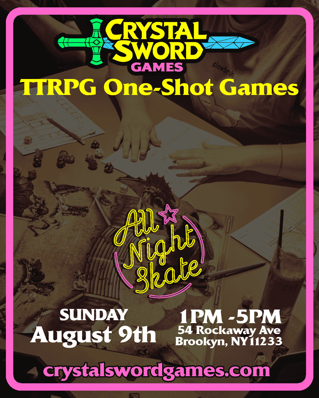 All Night Skate August